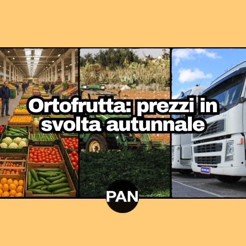 Ortofrutta: prezzi in svolta autunnale