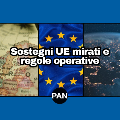 Sostegni UE mirati e regole operative