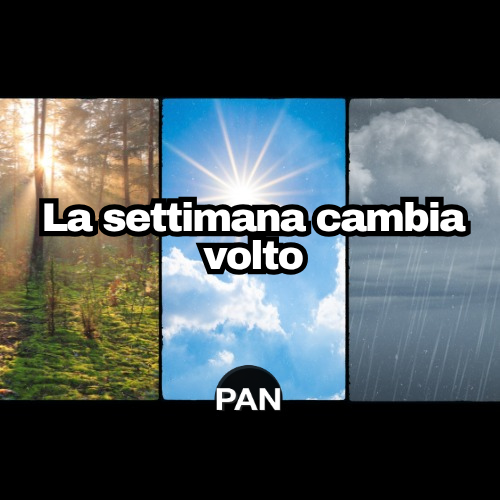La settimana cambia volto