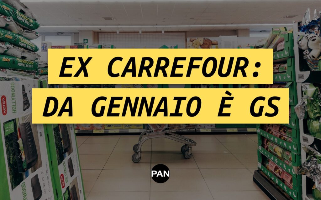 NEWPRINCES, DA GENNAIO LA RETE EX CARREFOUR DIVENTA GS: SI PARTE DAGLI IPERMERCATI