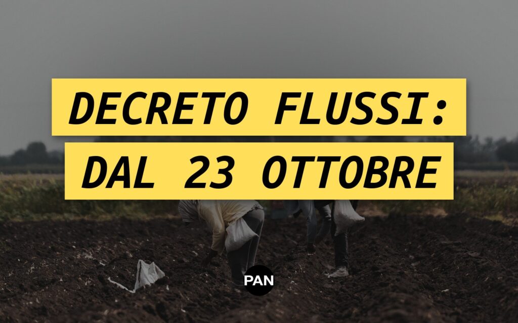DECRETO FLUSSI 2027, DAL 23 OTTOBRE SI PRECOMPILANO LE DOMANDE. CLICK DAY AGRICOLO IL 12 GENNAIO